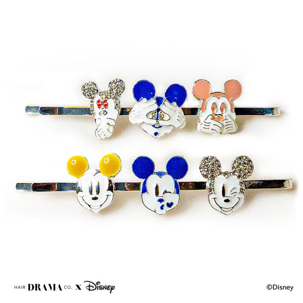 HDC x Disney Mickey Moods Pins - Set of 2