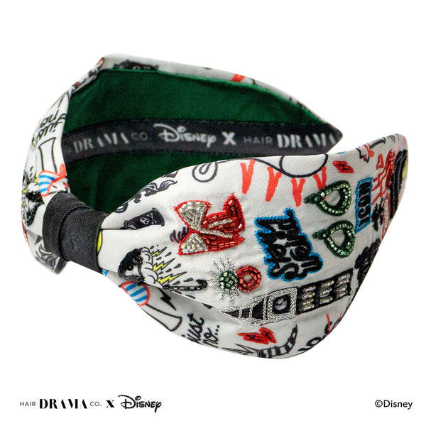 HDC x Disney Cruella Adore Me Knotted Headband