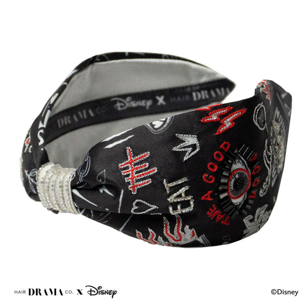 HDC x Disney Cruella Bold Inside Knotted Headband