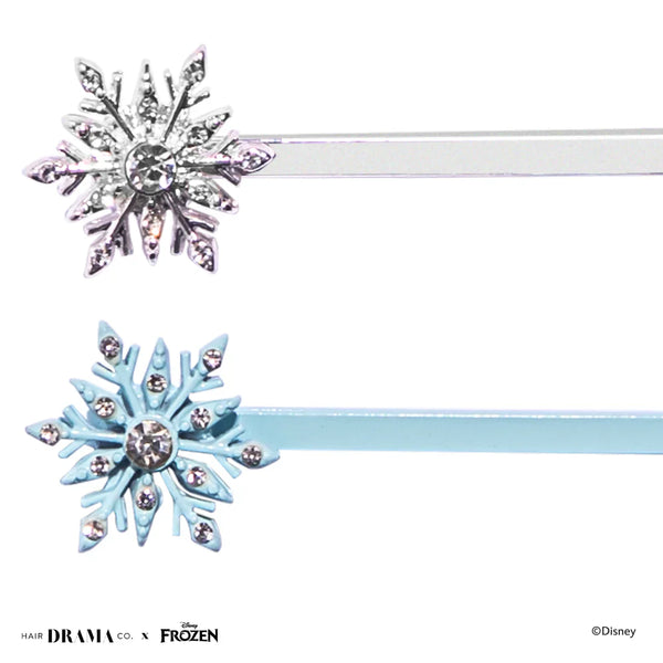 HDC x Disney Frozen Snowflakes Hair Pins - Set of 2