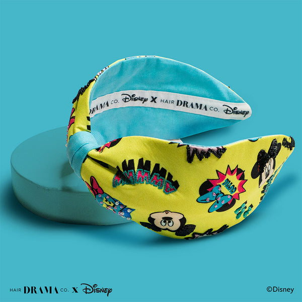 HDC x Disney Mickey & Friends Comic Knotted Headband
