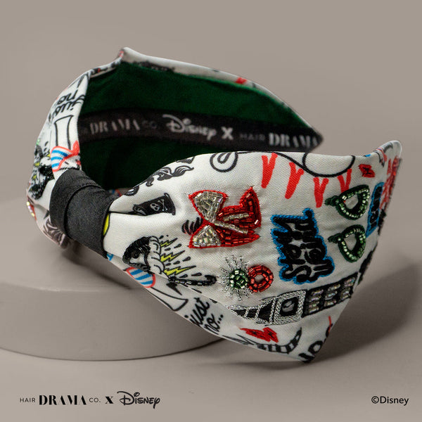 HDC x Disney Cruella Adore Me Knotted Headband