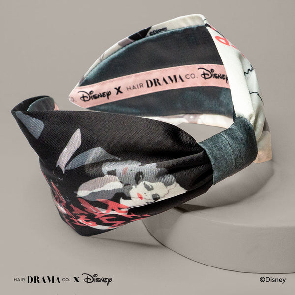 HDC x Disney Cruella Crush Everyone Knotted Headband
