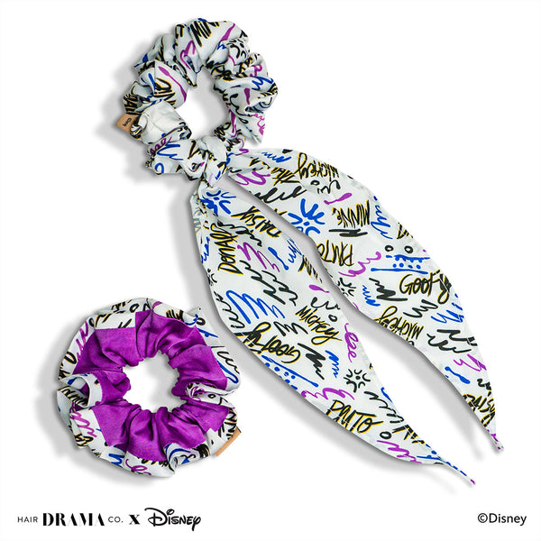 HDC x Disney Mickey & Friends Scrunchies- Set of 2