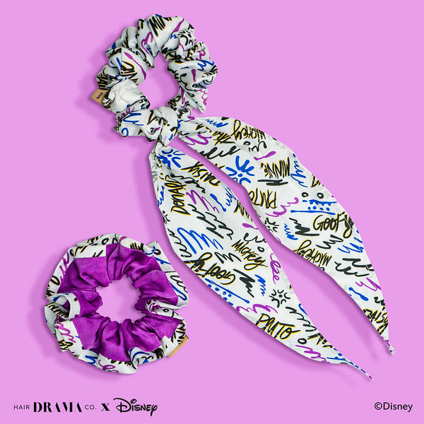 HDC x Disney Mickey & Friends Scrunchies- Set of 2