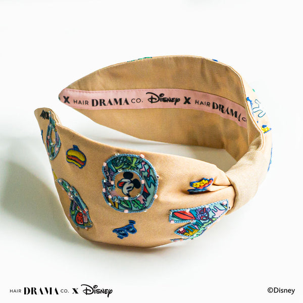 HDC x Disney Mickey's Mood Knotted Headband
