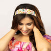 Summer Bloom Embellished Hairband - Multi