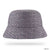 Light Grey Tweed Bucket Hat