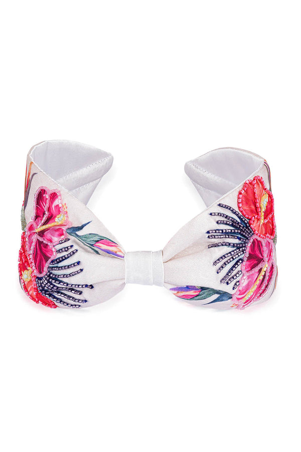 Floral Knotted Hair Band - Multi