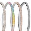 Crystal Hair Bands - Set of 4 - Multi