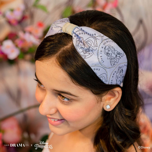 HDC x Disney Princess Kids Fairytale Knotted Headband - Lilac