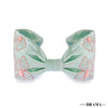 Flower Motif Knotted Headband - Mint Green