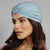 Blue Turban - Silver Crystals