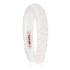 Pearl Puff Hair Band - White