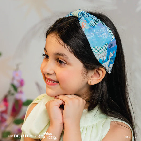 HDC x Disney Princess Kids Ariel Knotted Headband