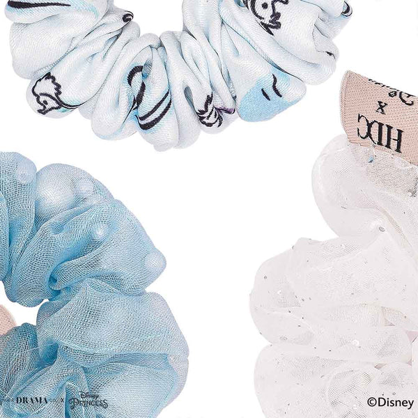 HDC x Disney Princess Kids Ariel Scrunchies - Set of 3