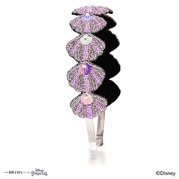 HDC x Disney Princess Kids Crystal Shell Headband - Lilac