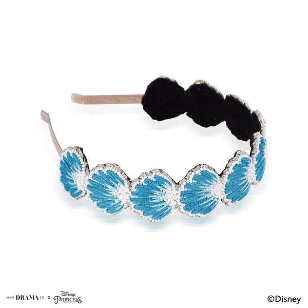 HDC x Disney Princess Kids Shell Headband - Blue