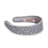 HDC x Emily in Paris Grey Tweed Crystal Flat Hair Band
