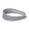 HDC x Emily in Paris Grey Tweed Crystal Flat Hair Band