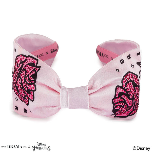 HDC x Disney Princess Kids Belle's Enchanted Rose Knotted Headband