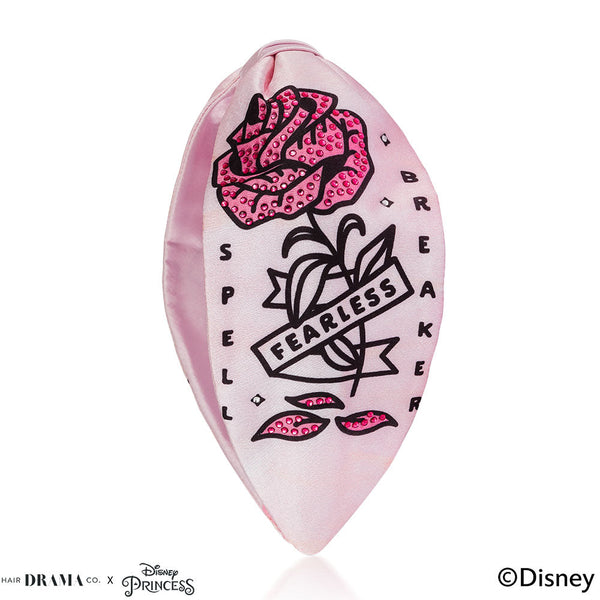 HDC x Disney Princess Kids Belle's Enchanted Rose Knotted Headband