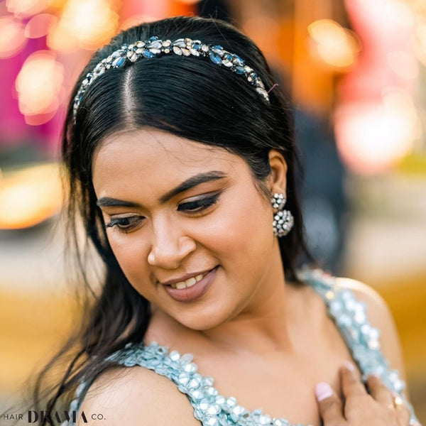 Rosemary Headband -Dark Blue