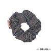 Black Scrunchie - Holographic Crystals (Hot Fix)