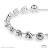 HDC X Emily In Paris Silver Roses Hair Band With Crystals