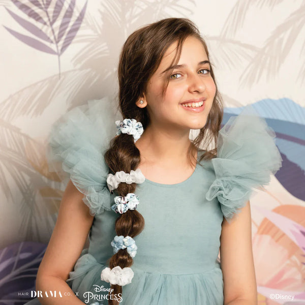 HDC x Disney Princess Kids Ariel Scrunchies - Set of 3