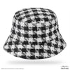 HDC X Emily In Paris Black & White Tweed Bucket Hat