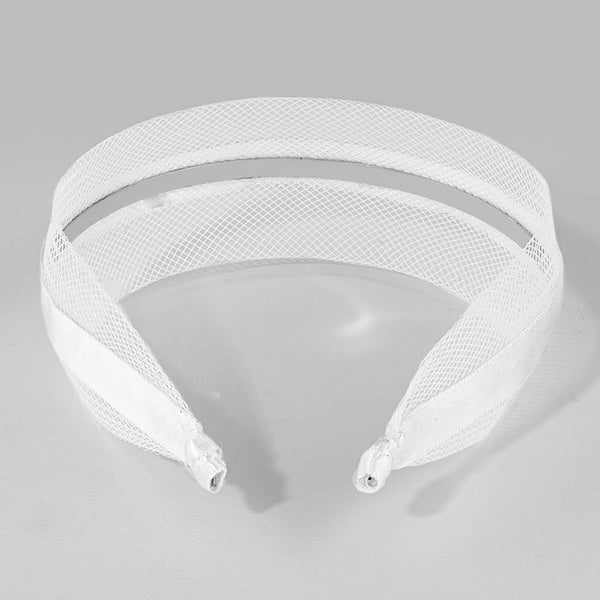HDC x Emily in Paris Mesh Hair Band with Ribbon - White