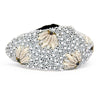 Shell & Pearl Knotted Headband- Black