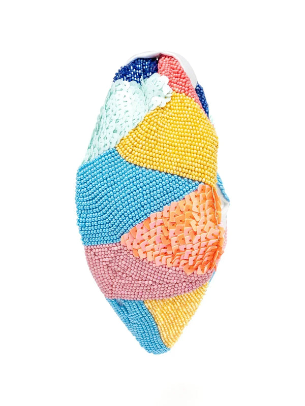 Multicolor Camouflage Knotted Headband -Dark