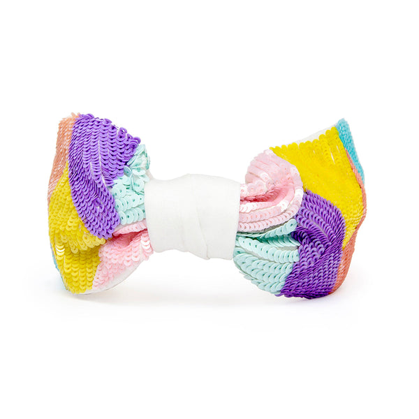 Multicolor Camouflage Knotted Headband -Pastel
