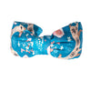 Blue Deer Printed Knotted Headband