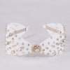 HDC x Emily in Paris Crystal Mesh Knotted Hair Band - White