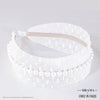 HDC x Emily in Paris Pearl Mesh Hair Band - White