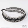 HDC x Emily in Paris Crystal & Pearl Mesh Hair Band - Black