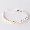 Pearl Hair Band - Off White