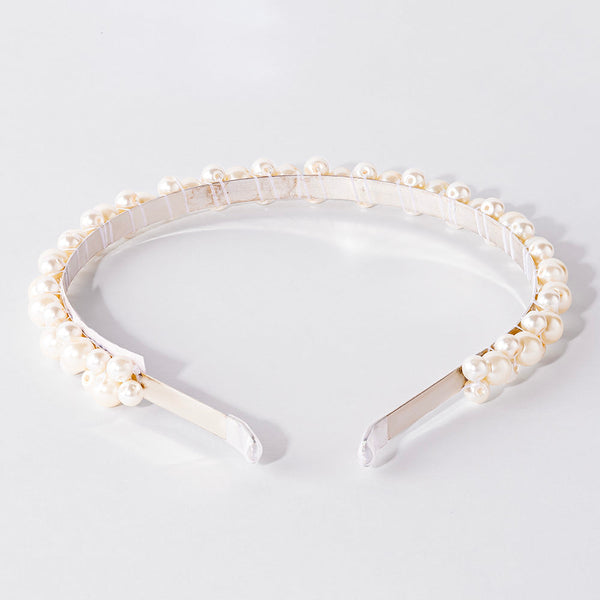Pearl Hair Band - Off White