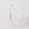 Crystal Hair Band with Bow Embellishment