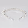 Crystal Hair Band with Bow Embellishment