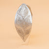 Floral Embellished Knotted Hair Band - Grey