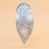 Flora Embellished Knotted Hair Band - Blue