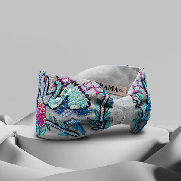 Not A Black Swan Knotted Headband