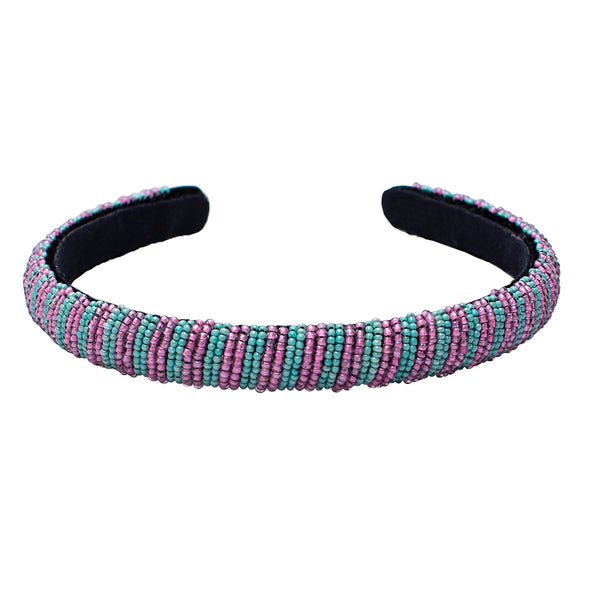 Candy Beaded Headband- Sleek