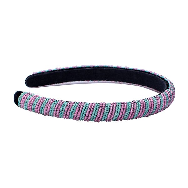 Candy Beaded Headband- Sleek