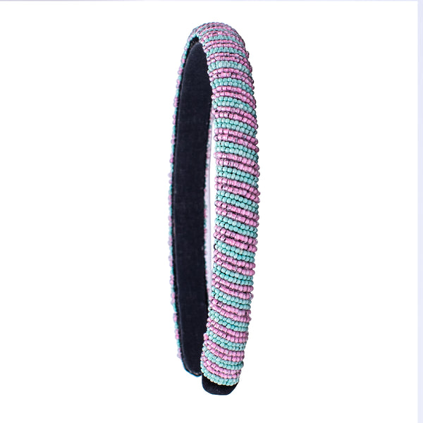 Candy Beaded Headband- Sleek