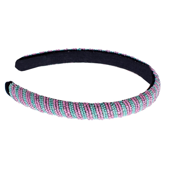 Candy Beaded Headband- Sleek